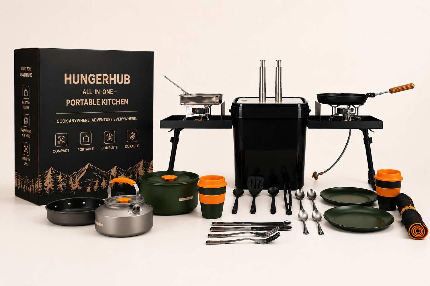 Hungerhub Kitchen-in-a-bucket